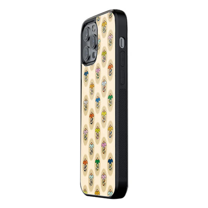 Trendy Glass Back Mobile Case for iPhone, Samsung, Redmi, OnePlus, Google Pixel, Motorola