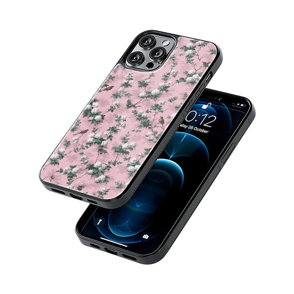 Protective Glass Back Phone Case Compatible with iPhone, Samsung, OnePlus, Pixel & More