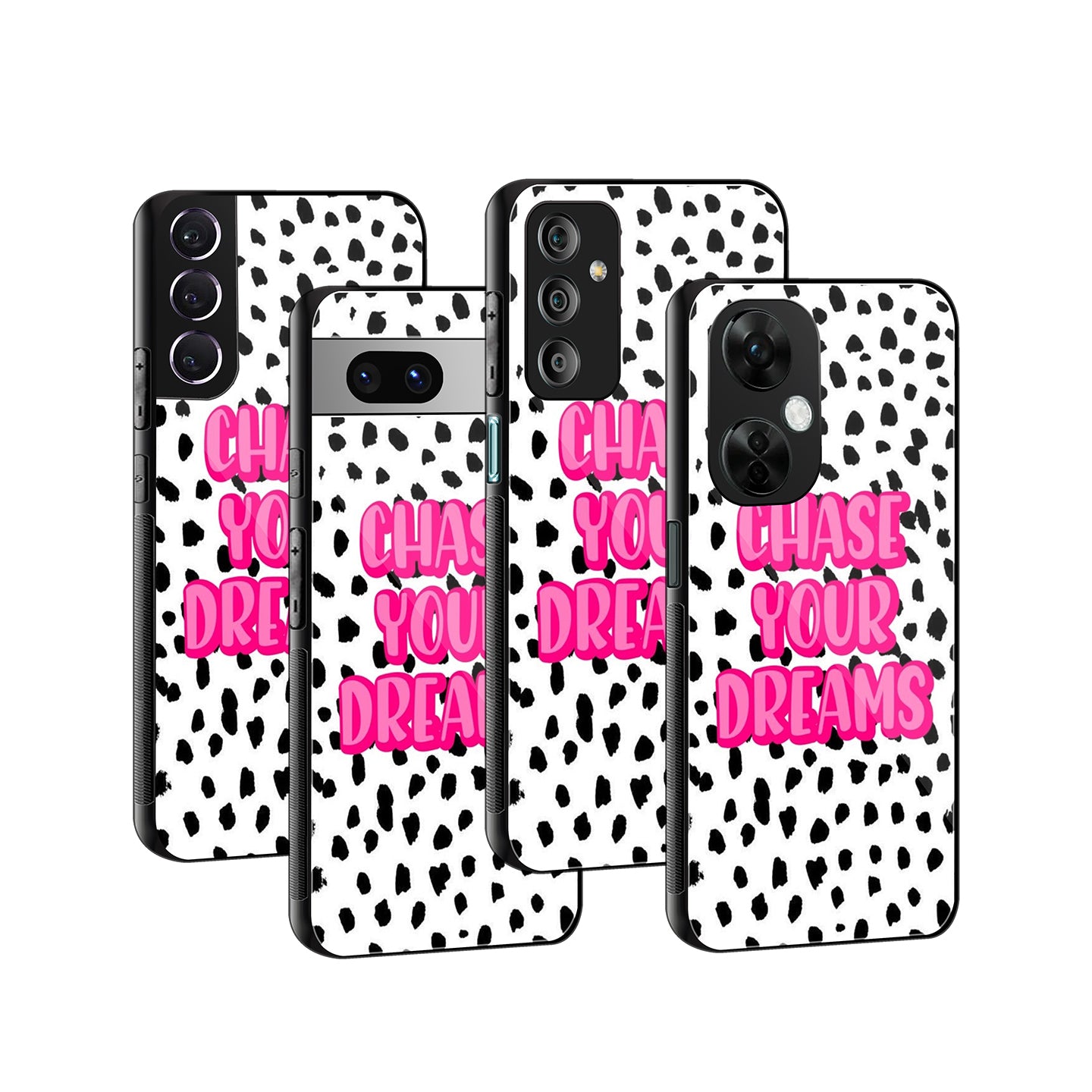 Phone Cover Printing Back Case With Our Photo Chase Your Dreams