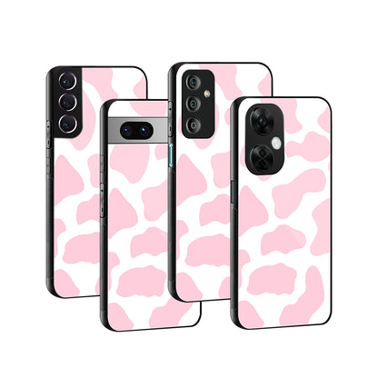 Cow Fur Pink Phone Cover Glass Case – Boujee1
