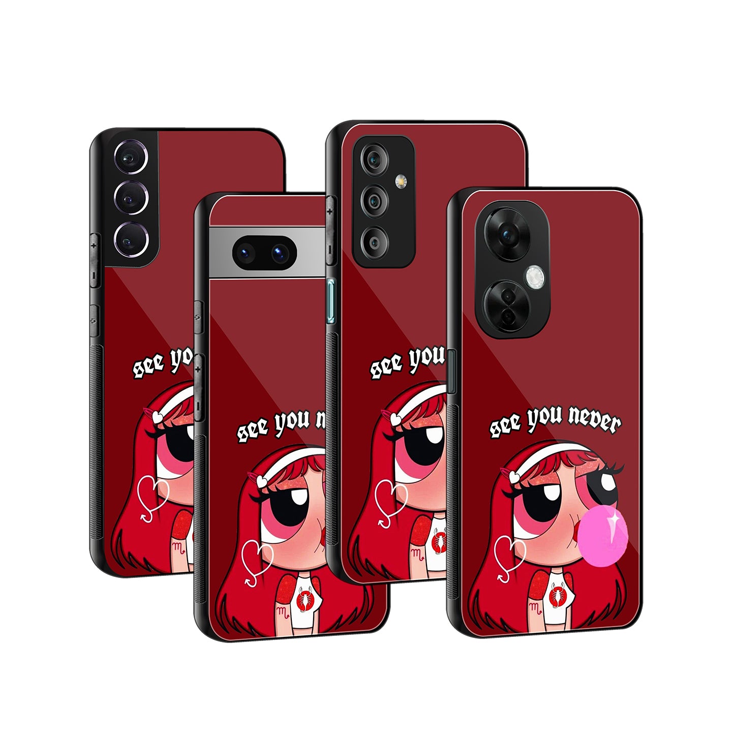 Mobile Phone Cover | Glass Back Case