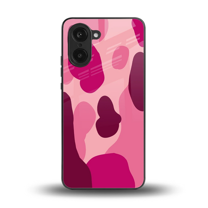 Pink Carousel back phone cover | glass case for oneplus nord ce5 5g
