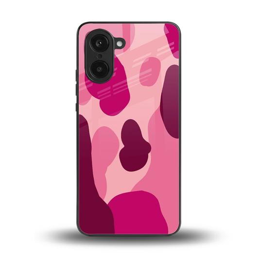 Pink Carousel back phone cover | glass case for oneplus nord ce5 5g