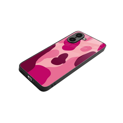 Pink Carousel stylish phone case for oneplus nord ce5 5g | glossy glass and slim fit