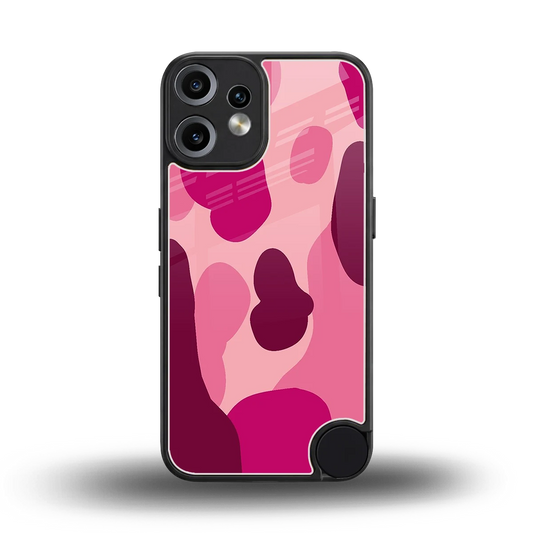 Pink Carousel back phone cover | glass case for cmf nothing phone 2 pro