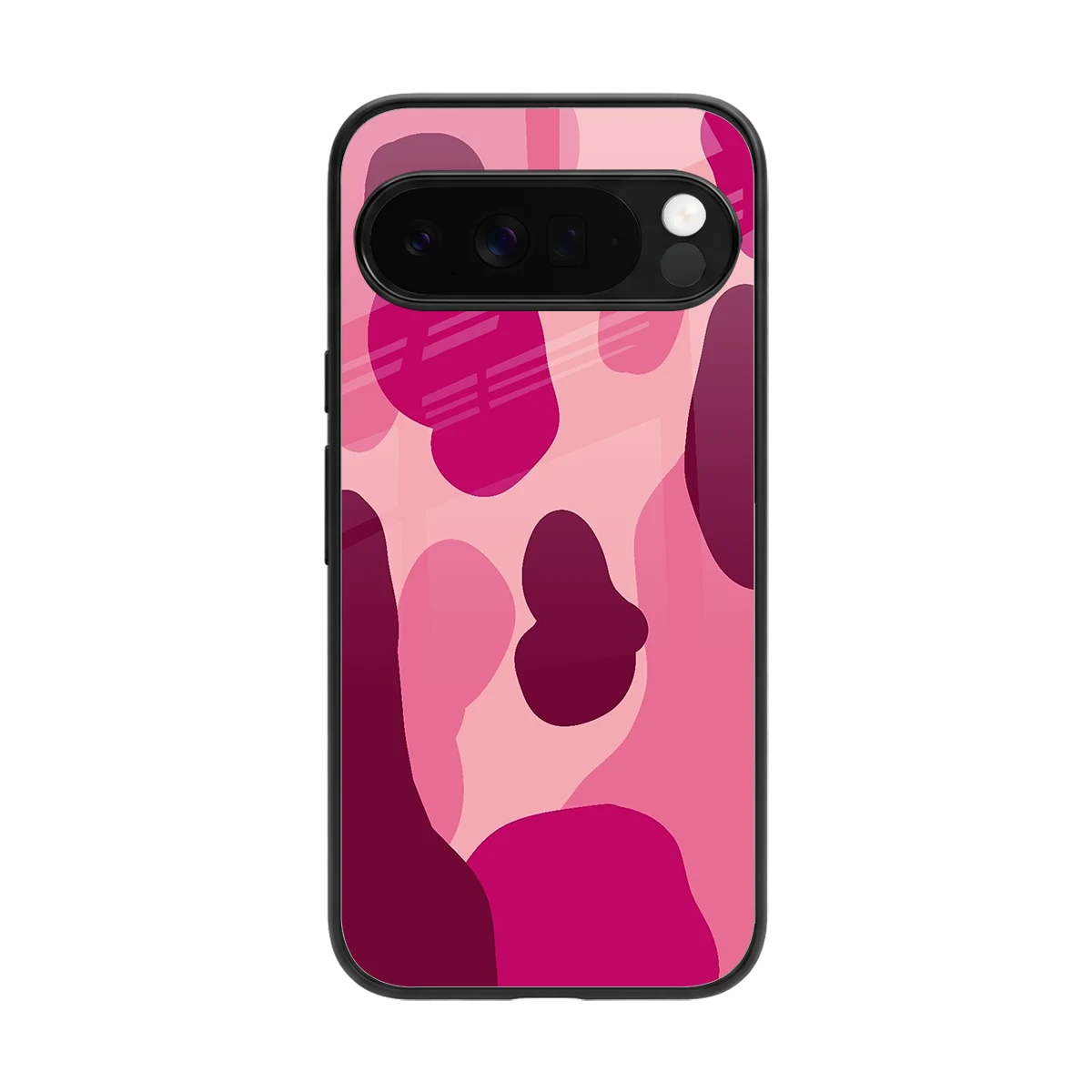 Pink Carousel back phone cover | glass case for google pixel 10 pro xl