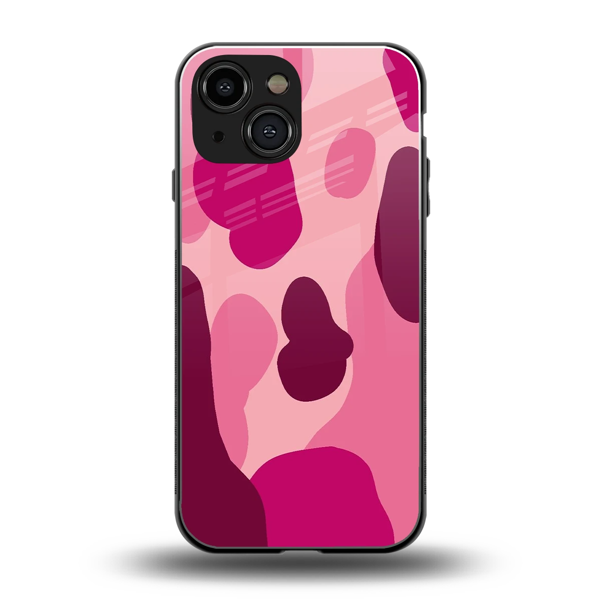 Pink Carousel back phone cover | glass case for iphone 13 mini