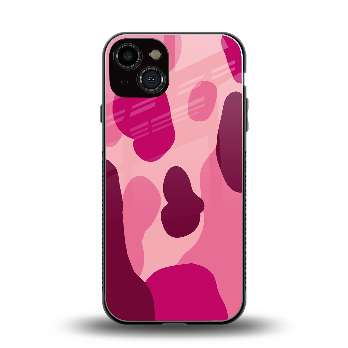 Pink Carousel back phone cover | glass case for iphone 14