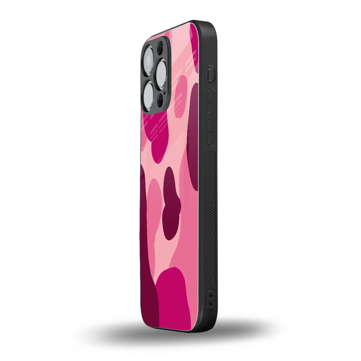 Pink Carousel iphone 16 pro max mobile cover | shockproof glass phone case