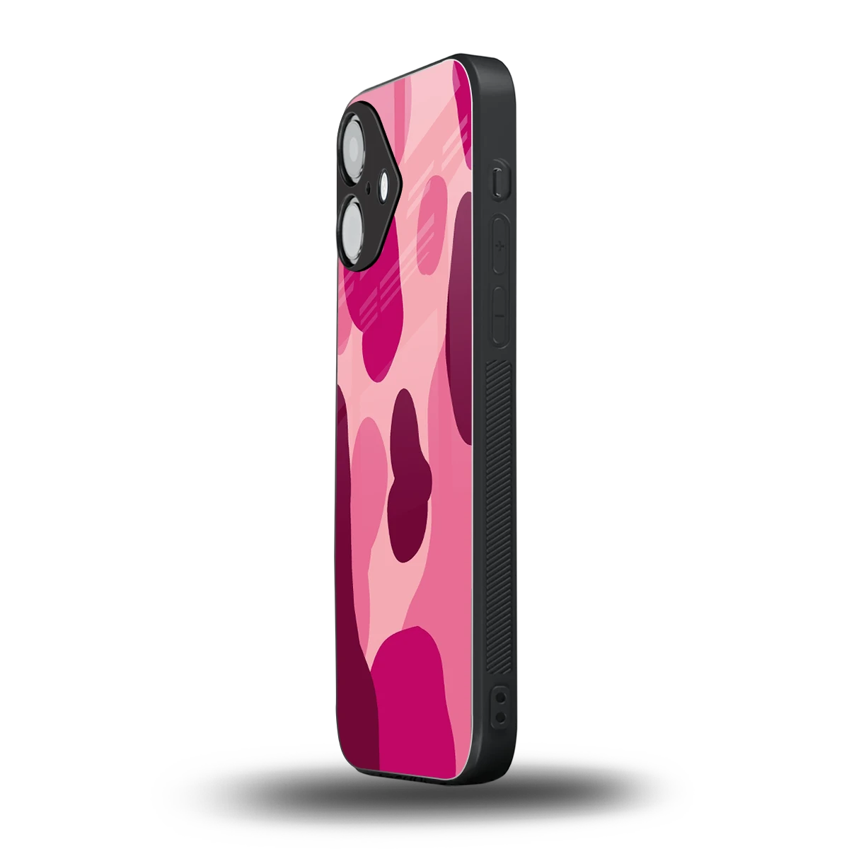 Pink Carousel iPhone 16 mobile cover | shockproof glass phone case