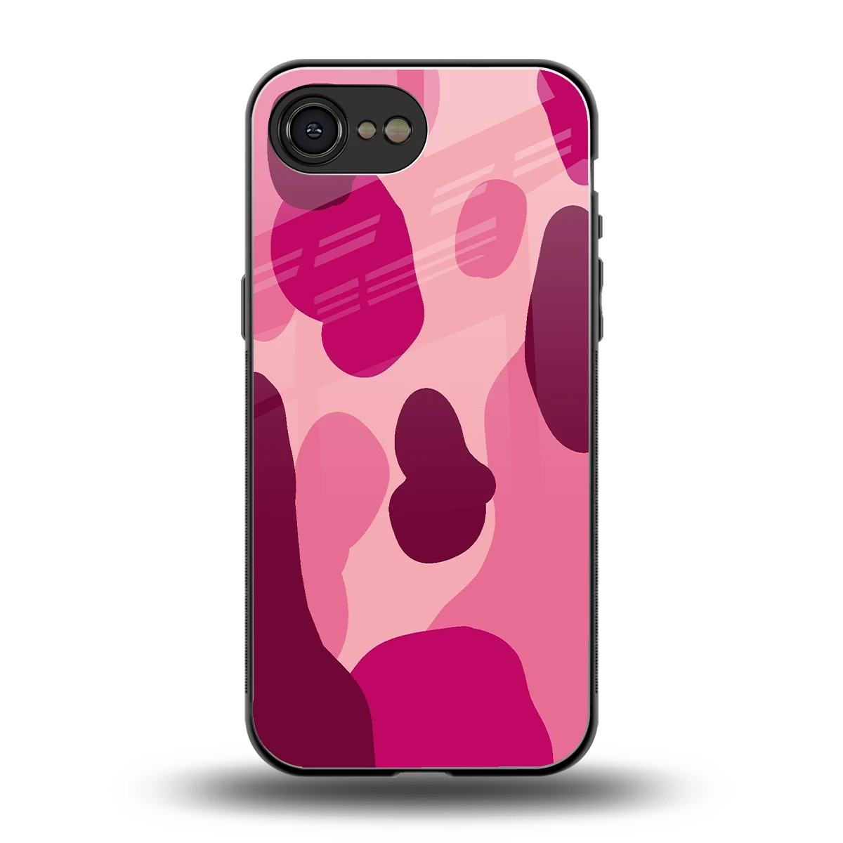 Pink Carousel back phone cover | glass case for iphone 16e