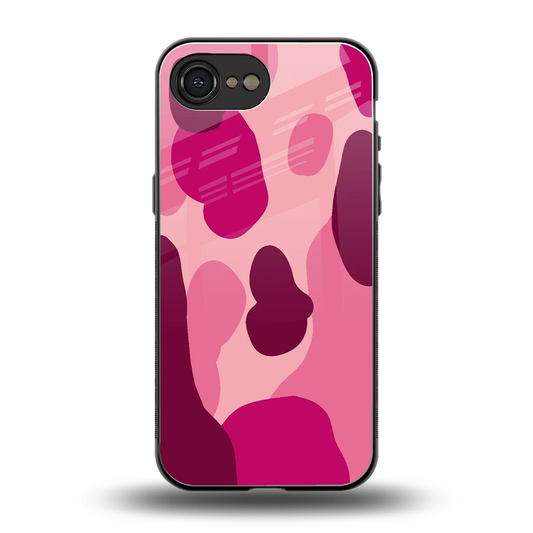 Pink Carousel back phone cover | glass case for iphone 16e