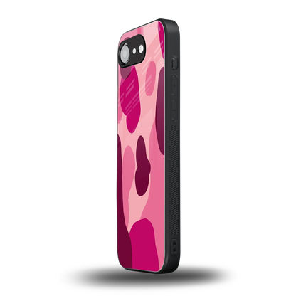 Pink Carousel iphone 16e mobile cover | shockproof glass phone case