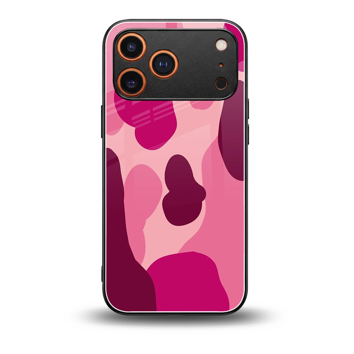 Pink Carousel back phone cover | glass case for iphone 17 pro