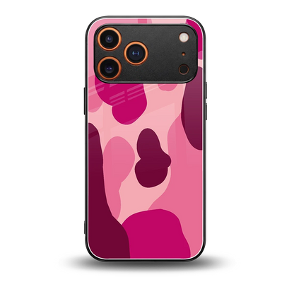 Pink Carousel back phone cover | glass case for iphone 17 pro