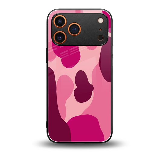 Pink Carousel back phone cover | glass case for iphone 17 pro max