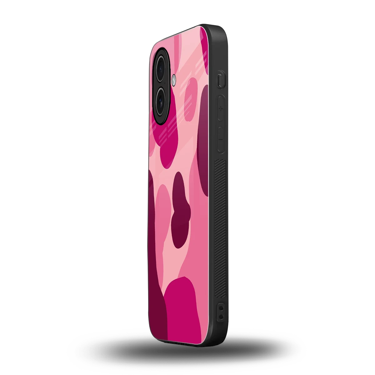Pink Carousel iphone 17 mobile cover | shockproof glass phone case