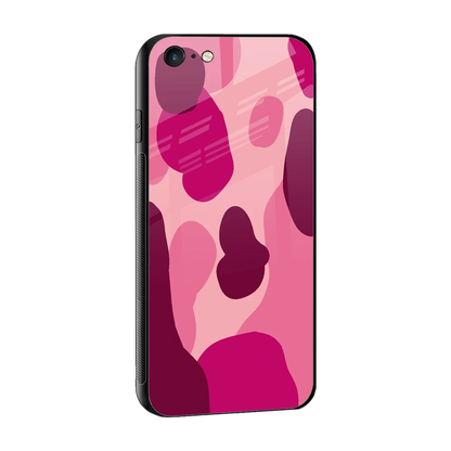 Pink Carousel sleek iphone 6 cover with tempered glass back and TPU edges