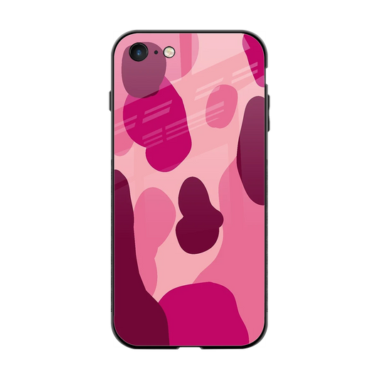 Pink Carousel back phone cover | glass case for iphone 7
