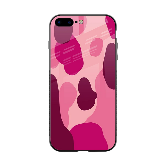 Pink Carousel back phone cover | glass case for iphone 8 plus