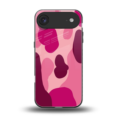 Pink Carousel back phone cover | glass case for iphone air