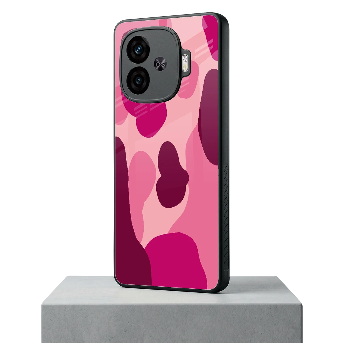 Pink Carousel iqoo neo 10r 5g mobile cover | shockproof glass phone case
