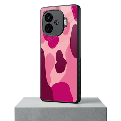Pink Carousel iqoo neo 10r 5g mobile cover | shockproof glass phone case