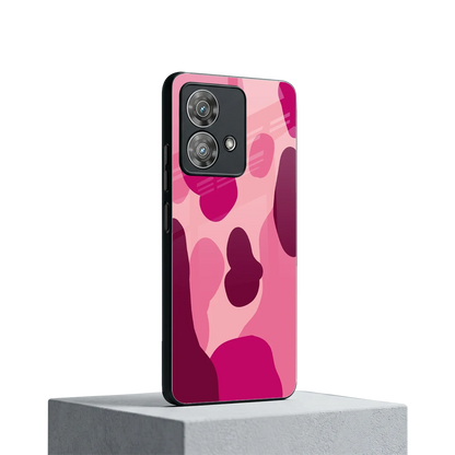 Pink Carousel motorola edge 40 neo 5g mobile cover | shockproof glass phone case