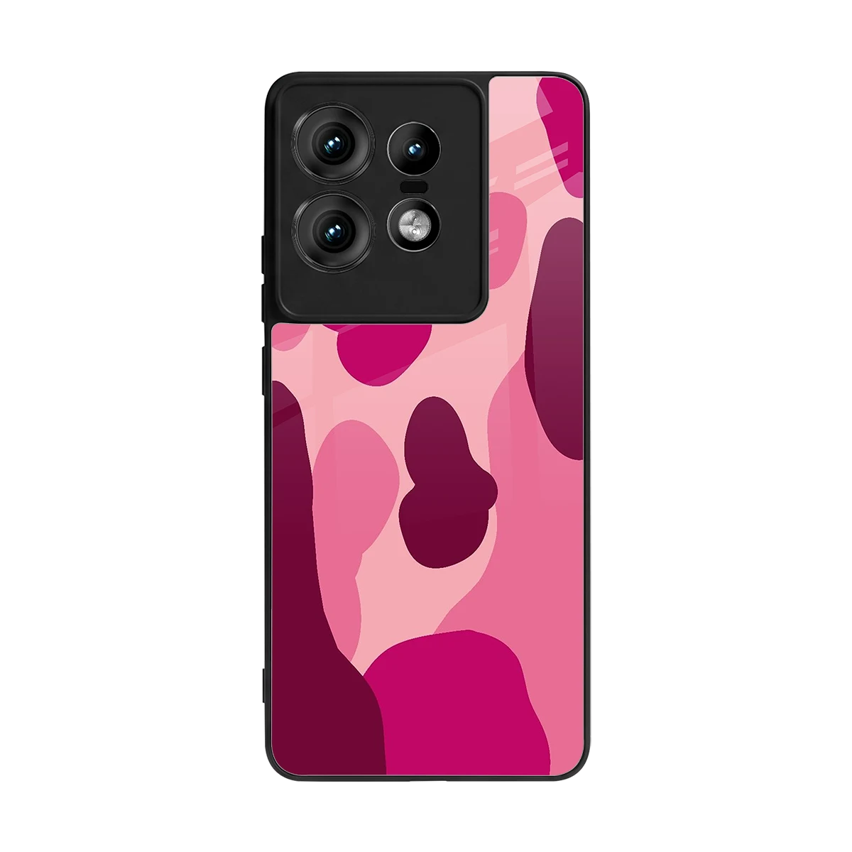 Pink Carousel back phone cover | glass case for motorola edge 50 pro