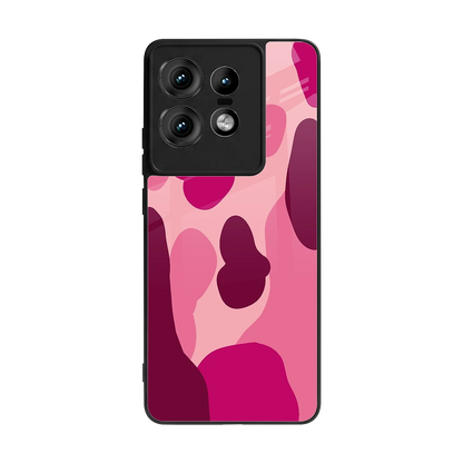 Pink Carousel back phone cover | glass case for motorola edge 50 pro