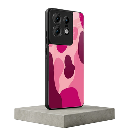 Pink Carousel motorola edge 50 pro mobile cover | shockproof glass phone case