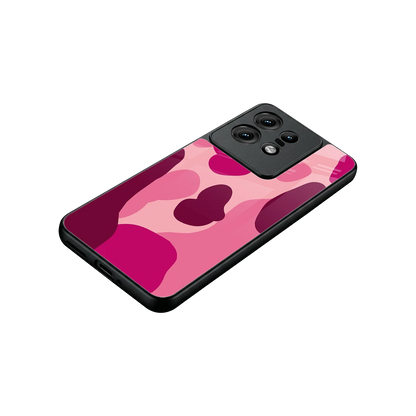 Pink Carousel stylish phone case for motorola edge 50 pro | glossy glass and slim fit