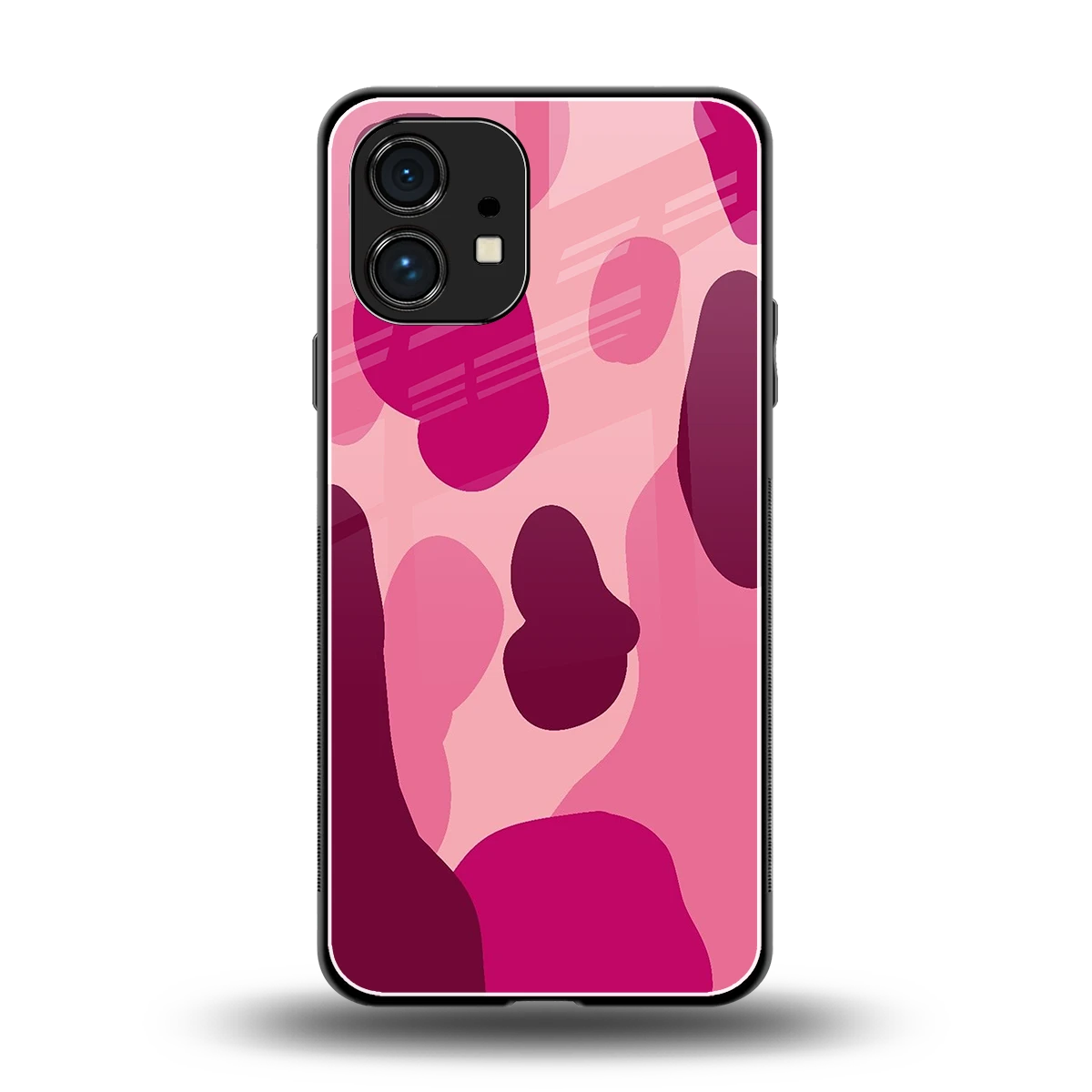 Pink Carousel back phone cover | glass case for nothing phone 1
