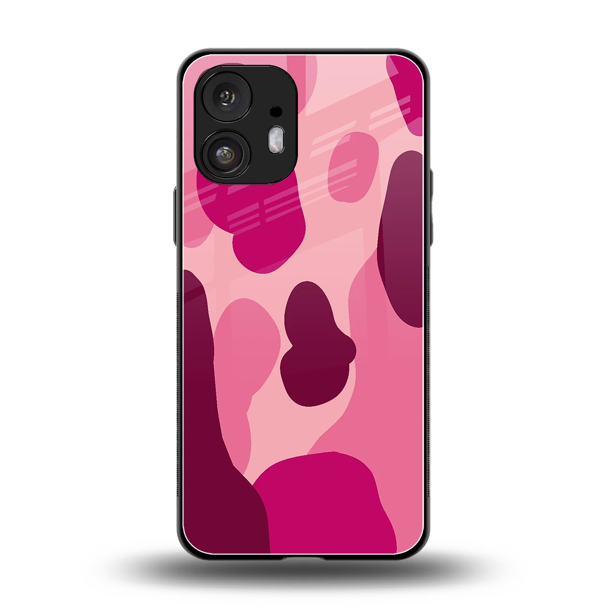 Pink Carousel back phone cover | glass case for nothing phone 2