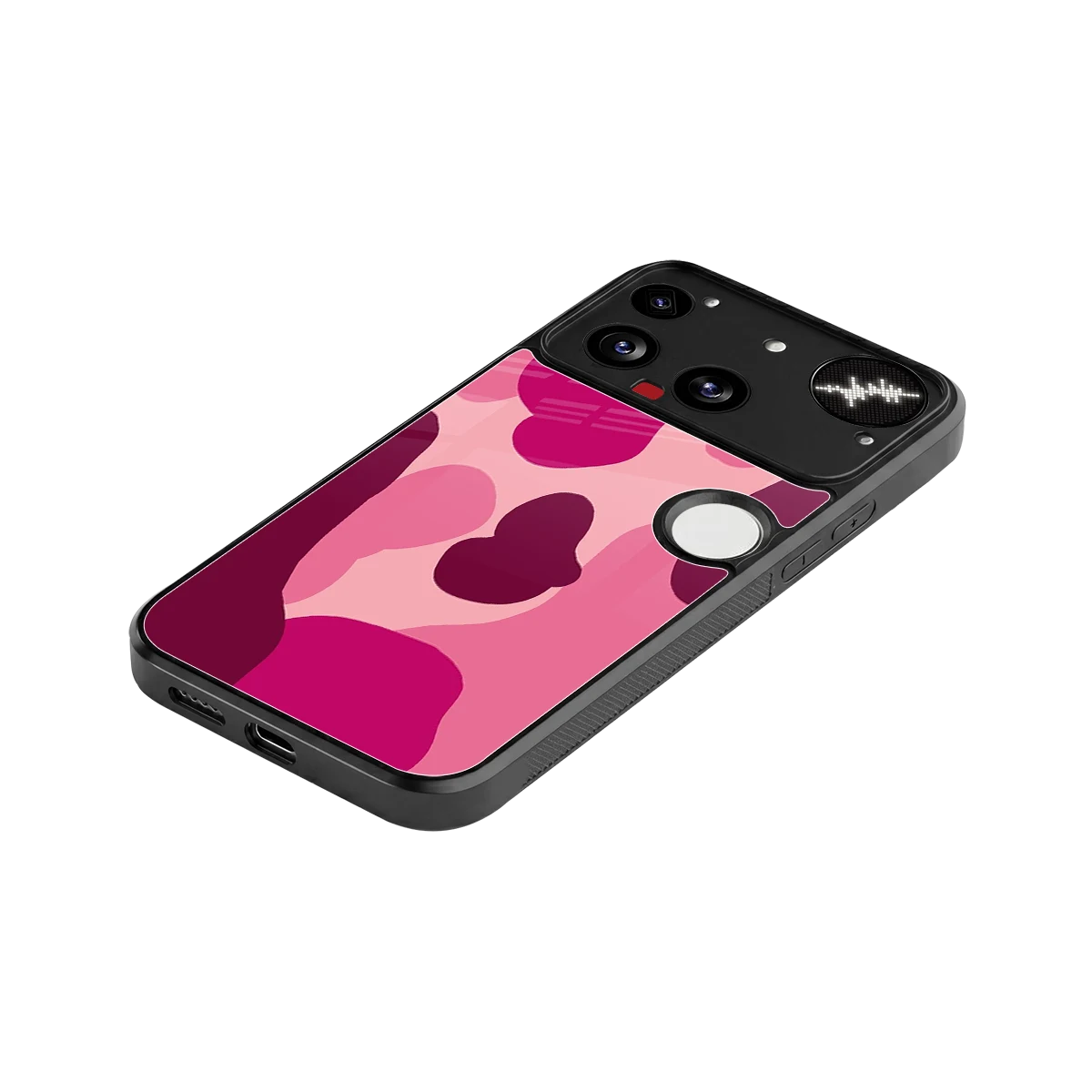 Pink Carousel stylish phone case for nothing phone 3 | glossy glass and slim fit