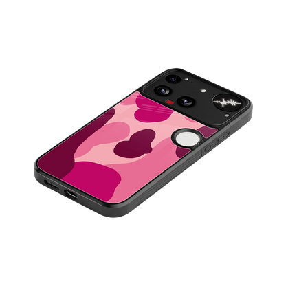 Pink Carousel stylish phone case for nothing phone 3 | glossy glass and slim fit