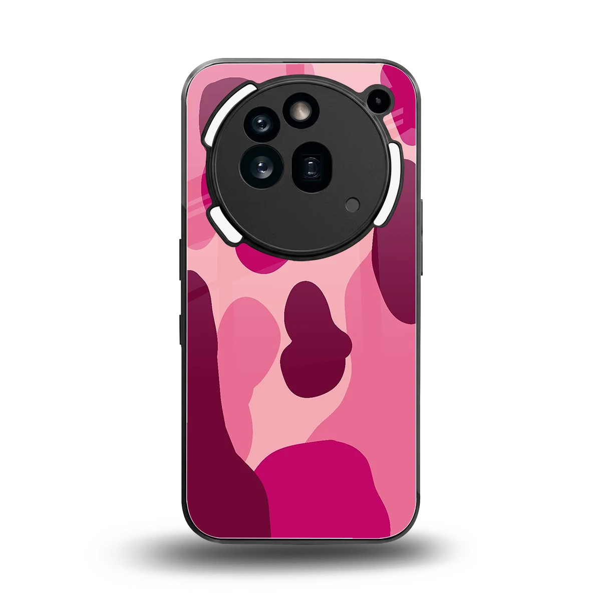 Pink Carousel back phone cover | glass case for nothing phone 3a pro