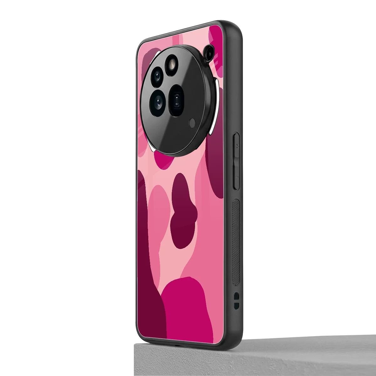 Pink Carousel nothing phone 3a pro mobile cover | shockproof glass phone case
