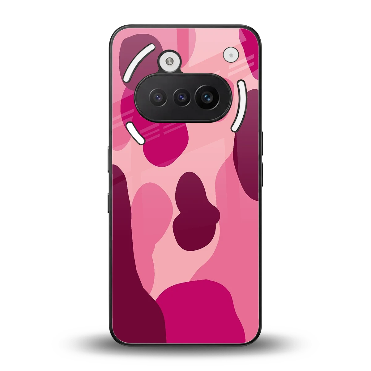 Pink Carousel back phone cover | glass case for nothing phone 3a