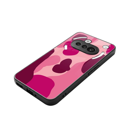 Pink Carousel stylish phone case for nothing phone 3a | glossy glass and slim fit