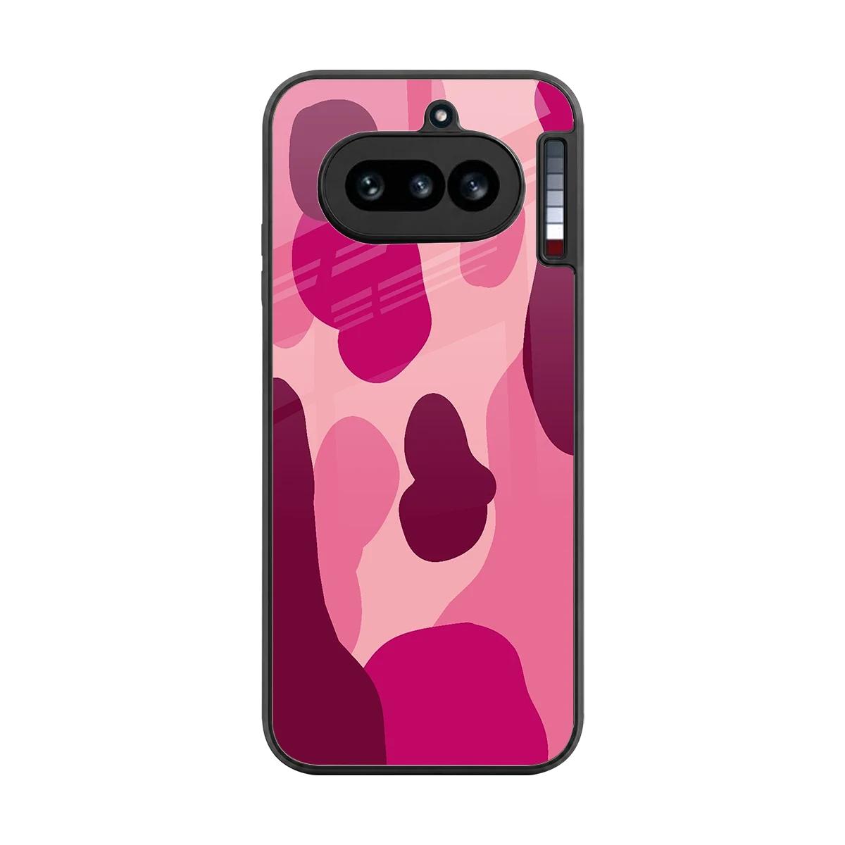 Pink Carousel back phone cover | glass case for nothing phone 4a
