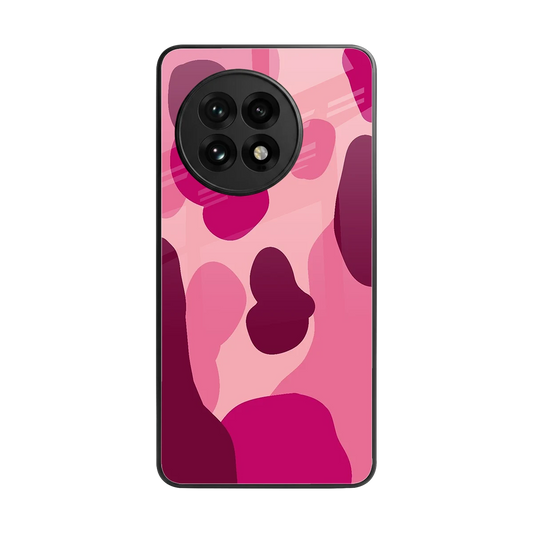 Pink Carousel back phone cover | glass case for oneplus 13r