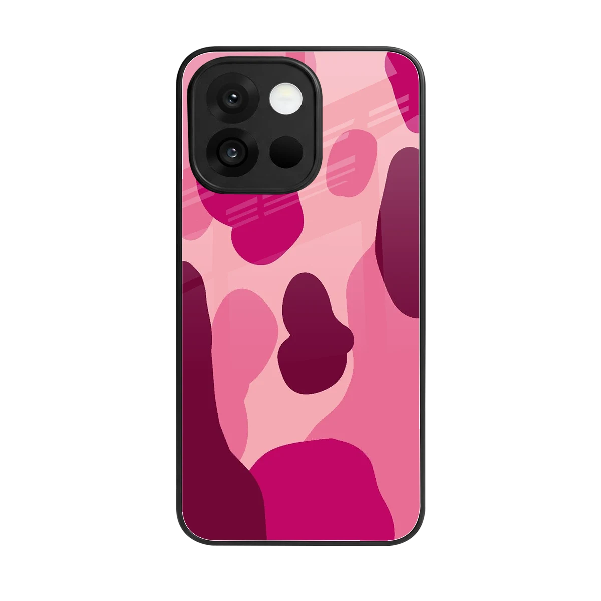 Pink Carousel back phone cover | glass case for oneplus 13s