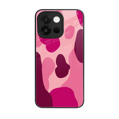 Pink Carousel back phone cover | glass case for oneplus 13s