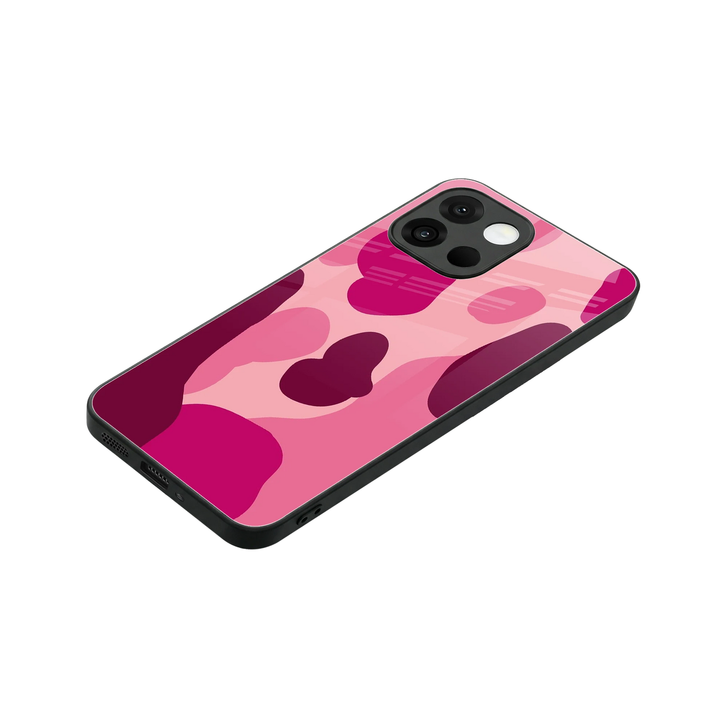 Pink Carousel stylish phone case for oneplus 13s | glossy glass and slim fit