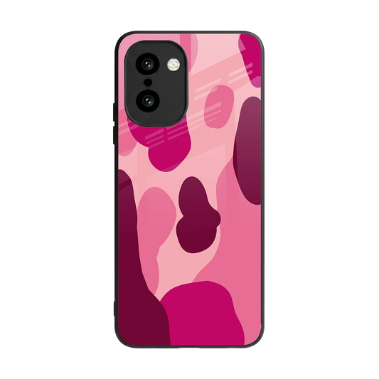 Pink Carousel back phone cover | glass case for oneplus 15r