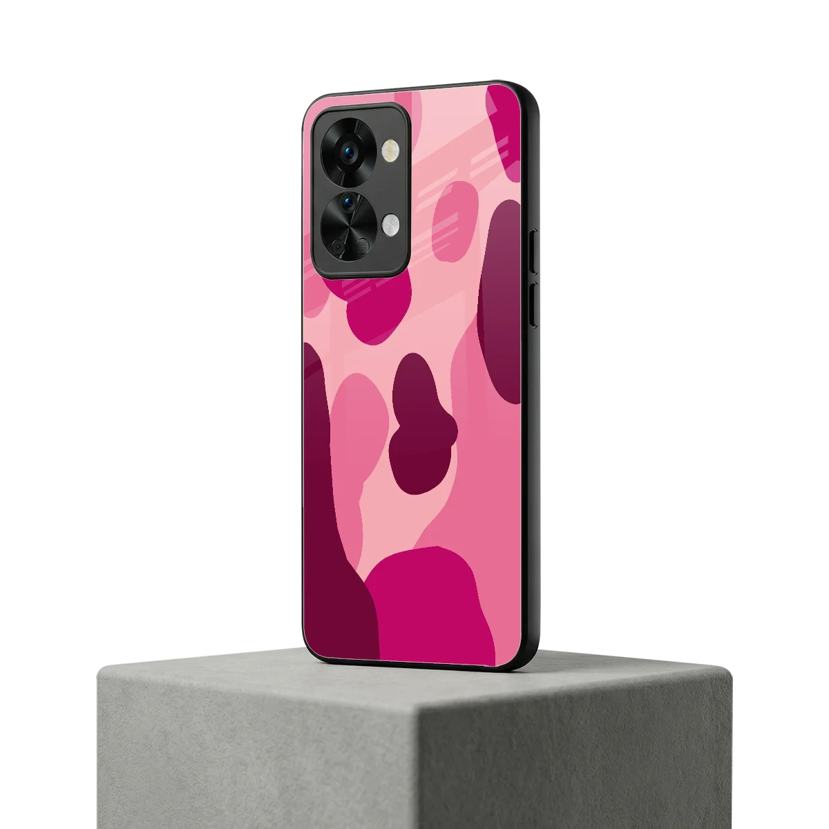 Pink Carousel oneplus nord 2t mobile cover | shockproof glass phone case