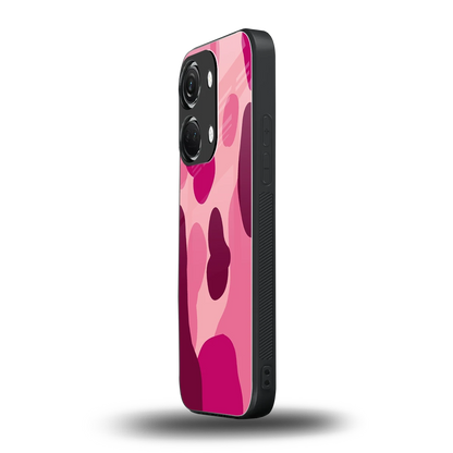 Pink Carousel oneplus nord 3 mobile cover | shockproof glass phone case