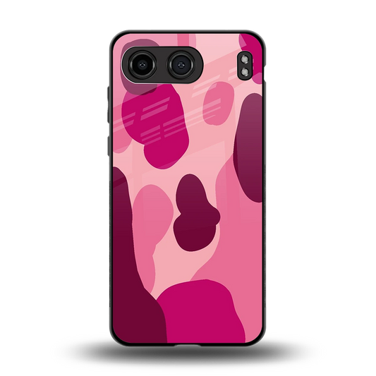 Pink Carousel back phone cover | glass case for oneplus nord 4