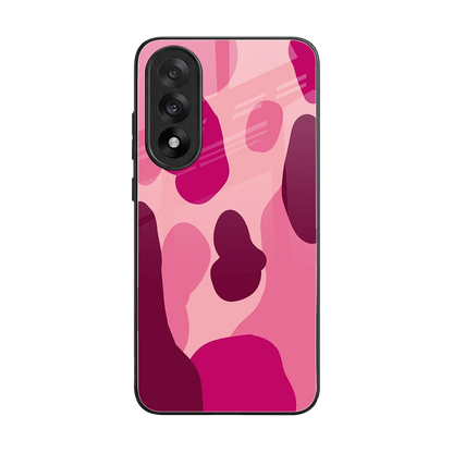 Pink Carousel back phone cover | glass case for oneplus nord 5